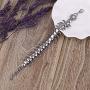 Womens Punk Centipede Stainless Steel Bracelet for Women Bracelets & Bangles Charms Bracelets Men Pulseira Jewelry Gift
