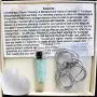 Zenergy Gems Charged Natural Himalayan Gemstone Crystal Perfect Pendant + 20'' Silver Chain + Selenite Charging Heart [Included]