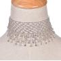 TOKO Rhinestone Choker Necklace for Women, Sexy Dainty CZ Diamond Gem Choker Neck Chokers for Women Girls