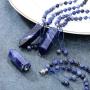 Jovivi Urn Necklace for Ashes Cremation Memorial Keepsake Jewelry Healing Crystal Point Perfume Necklaces for Women