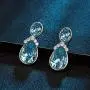 Swarovski Crystal Teardrop Dangle Earrings for Women 14K Gold Plated Hypoallergenic Drop Stud Earrings Swarovski Crystal Teardrop Dangle Earrings for Women 14K Gold Plated Hypoallergenic Drop Stud Earrings