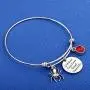 KUIYAI with Great Power Comes Great Responsibility Bracelet with Spider Charm Spiderman Quote Bangle Marvel Movie Gift Inspiration Jewelry