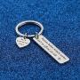 WUSUANED Counselor Gift Because Badass Miracle Worker Isnt an Official Job Title Keychain School Counselor Jewelry Gift for Teacher Guidance Counselor