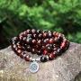 GVUSMIL 108 Mala Beads Tiger Eye Stone Bracelet Necklace for Sport Yoga Charm Gemstone Jewelry for Women Men…