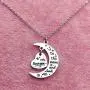 Jewelady I Love You to The Moon and Back Womens Necklace,Birthday Gifts Idea for Mom Sister Daughter Grandma,Present for Women Girls,Family Present for Her. Jewelady I Love You to The Moon and Back Womens Necklace,Birthday Gifts Idea for Mom Sister Daughter Grandma,Present for Women Girls,Family Present for Her.