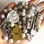 elegantmedical Stations of the Cross Prayer Rosary Real White Pearl Beads Necklace Catholic Gifts Box elegantmedical Stations of the Cross Prayer Rosary Real White Pearl Beads Necklace Catholic Gifts Box