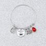 KEYCHIN American TV Show Inspired Jewelry Halloween Jewellery Vampire Girl Bracelet Narration of Classic Movies Damon Stefan Fans Keychain Movie Peripheral Jewellery
