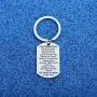 WUSUANED Coast Guard Gift Coast Guard Prayer Keychain Military Jewelry Deployment Gift