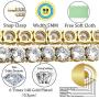 TOPGRILLZ Diamond Choker Tennis Necklace for Women 1 Row 3-6mm 14K Gold Plated Iced Out Cubic Zironia Tennis Chain for Men Customized Link Clasp