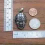 Halloween Horror Pinhead Hellraiser Pewter Mens Pendant Necklace Fashion Charm Protection Amulet Talisman Choker