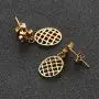 SKQIR Pineapple Necklace,Womens Tiny Handmade Stainless Steel Pineapple Jewelry Sets(Earrings+Bracelets+Necklaces Jewelry Set) SKQIR Pineapple Necklace,Womens Tiny Handmade Stainless Steel Pineapple Jewelry Sets(Earrings+Bracelets+Necklaces Jewelry Set)
