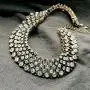 Fun Daisy Grand UK Princess Kate Middleton Hot Gold Tone Rhinestone Fashion Necklace
