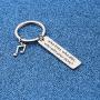 WUSUANED Who Tells Your Story Hamilton Quote Keychain Broadway Musical Inspired Jewelry