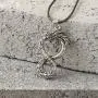 HAQUIL Dragon Necklace, Medieval Viking Celtic Dragon Pendant, Dragon Jewelry Gift HAQUIL Dragon Necklace, Medieval Viking Celtic Dragon Pendant, Dragon Jewelry Gift
