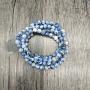 Self-Discovery 108 Mala Stone Beads Wrap Wrist Bracelet with Elephant Charm Handmade Jewelry Gift