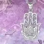 Hamsa Necklace Sterling Silver for Women AEONSLOVE Vintage Hamsa Hand of Fatima Evil Eye Necklace Pendant Good Luck Success Amulet Jewelry Gifts for Womens Girls Wife, 18'' Chain Hamsa Necklace Sterling Silver for Women AEONSLOVE Vintage Hamsa Hand of Fatima Evil Eye Necklace Pendant Good Luck Success Amulet Jewelry Gifts for Womens Girls Wife, 18'' Chain