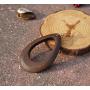 Wowanoo Wood Earrings Natural Wooden Teardrop Earrings Geometric Lightweight Drop Earrings for Women