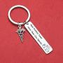Real Doctors Treat More Than One Species Veterinarian Keychain Practitioner DVM Gift Vet School Grad Keychain