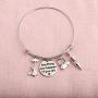 AKTAP Mary Poppins Bracelet Anything Can Happen If You Let It Inspired Jewelry Expandable Bangle Gifts Disney Charm Bracelet for Her