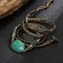 Plumiss Women Boho Handmade Natural Stone Wrap Bracelets Variety Beads Strand Bracelet for Men Collection Plumiss Women Boho Handmade Natural Stone Wrap Bracelets Variety Beads Strand Bracelet for Men Collection