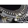 Lovage Vintage Anti Silver Tone Long Boho Statement Necklace Bohemian Indian Jewelry for Women