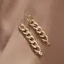 Minimalist Gold Chunky Link Long Chain Drop Earrings for Women Girls Simple Metal Chain Dangling Tassel Earrings Jewelry Minimalist Gold Chunky Link Long Chain Drop Earrings for Women Girls Simple Metal Chain Dangling Tassel Earrings Jewelry