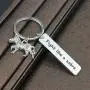 Ribukat Inspirational Gifts Encouragement Awareness Anti-Cancer Gift Cancer Keychain Fight Like A Zebra Keyring Ribukat Inspirational Gifts Encouragement Awareness Anti-Cancer Gift Cancer Keychain Fight Like A Zebra Keyring