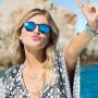 Silpada Reversible Boomerang Compressed Turquoise Necklace in Sterling Silver