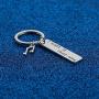 WUSUANED Music Lover Gift I Want It That Way Keychain Music charm Keychain Music Jewelry Concert Gift