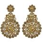 MUCH-MORE Indian Bollywood Amazon Bridal Necklace Earring with Maang Tikka Gold Tone Jewelry