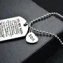 To My Son from MOM I Want You To Believe Love Mom Dog Tag Military Air Force Navy Coast Guard Necklace Ball Chain Gift for Best Son Birthday and Graduation To My Son from MOM I Want You To Believe Love Mom Dog Tag Military Air Force Navy Coast Guard Necklace Ball Chain Gift for Best Son Birthday and Graduation
