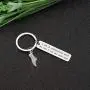 CYTING Runners Gift I Am in Competition with No One I Run My Own Race Runner Keychain Marathon Jewelry Inspirational Gift for Runner Cross Country Track