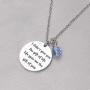 De&ai Daughter in Law Necklace, Goddaughter Jewelry, Niece Birthday, Adoption Jewelry
