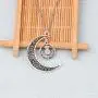 BEKECH Outlander Inspired Jewelry Sassenach Gift Crescent Moon Charm Scottish Thistle Pendant Necklace Sassenach Scottish Outlander Gift BEKECH Outlander Inspired Jewelry Sassenach Gift Crescent Moon Charm Scottish Thistle Pendant Necklace Sassenach Scottish Outlander Gift