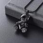 Cremation Jewelry for Ashes Always in My Heart Urn Necklace Panda Memorial Keepsake Pendant for Pet/Human