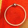 JMQJewelry Leather Stainless Steel Chain Bead Charm for Bracelets Women Men Girl Jewelry 18.8cm 7.4inches