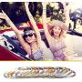 Solocute Bracelets for Women Personalized Inspirational Jewelry Gifts for Women Girls Mom Mantra Cuff Bangle Friend Encouragement Gift for Her