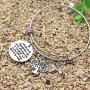 Mother Daughter Bracelets Bangle 2 Pcs Set Life Tree Charm Bangles Jewelry for Women Mom Daughter