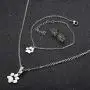 ORAZIO Paw Necklace Earrings Bracelet for Women Dog Paw Print Pendant Necklace Stud Earrings Charm Bracelet Stainless Steel Dog Jewelry Set ORAZIO Paw Necklace Earrings Bracelet for Women Dog Paw Print Pendant Necklace Stud Earrings Charm Bracelet Stainless Steel Dog Jewelry Set