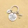 BAUNA CNA Keychain Certified Nursing Assistant Gift Always Remember You’re Braver Than You Believe Inspiration Jewelry for Medical Student Nurses