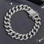 13mm Heavy Strong Iced Out Chain Bling Bling Miami Cuban Link Chain Hip Hop Necklace Chain Silver Plated Rhinestone CZ Clasp Mens Women Jewelry Choker Chain Bracelet 8'' 24'' 13mm Heavy Strong Iced Out Chain Bling Bling Miami Cuban Link Chain Hip Hop Necklace Chain Silver Plated Rhinestone CZ Clasp Mens Women Jewelry Choker Chain Bracelet 8'' 24''