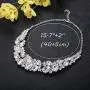 JOERICA Crystal Bridal Jewelry Set Rhinestone Choker Necklace Bracelet and Earrings Set for Women Bridesmaid Wedding Jewelry JOERICA Crystal Bridal Jewelry Set Rhinestone Choker Necklace Bracelet and Earrings Set for Women Bridesmaid Wedding Jewelry