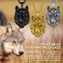 Richsteel Wolf Teeth/Wolf Pendant Necklace for Men 316 Stainless Steel/18K Gold Plated/Black Viking Wolf Nordic Jewelry(with Gift Box) Richsteel Wolf Teeth/Wolf Pendant Necklace for Men 316 Stainless Steel/18K Gold Plated/Black Viking Wolf Nordic Jewelry(with Gift Box)