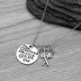 Sportybella Lacrosse Necklace, Lacrosse She Believed She Could So She Did Jewelry for Lacrosse Players