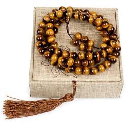 Mala Beads 108 Necklace Meditation Prayer Bead Tree of Life Chakra Stones Tibetan Bracelet