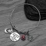 Firefighter Mom Charm Bangle Bracelet, Some Never Meet Their Hero, But I Raised Mine Jewelry, Fire Fighter Charm Bracelet for Women- Fireman Mom Gift