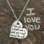 Detailed I Love You a Bushel and a Peck and a Hug Around The Neck Keychain Gift for Her Detailed I Love You a Bushel and a Peck and a Hug Around The Neck Keychain Gift for Her