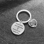 De&ai Godmother Appreciation Keychain, Jewelry for Godmother Birthday Mothers Day Christmas Christening Gift