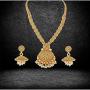 YouBella Jewellery Bollywood Ethnic Gold Plated Traditional Indian Necklace Combo Set with Earrings for Women