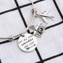 SEIRAA Not All Who Wander Are Lost Bracelet Wanderlust Gift Inspirational Jewelry For Wanderer Traveler